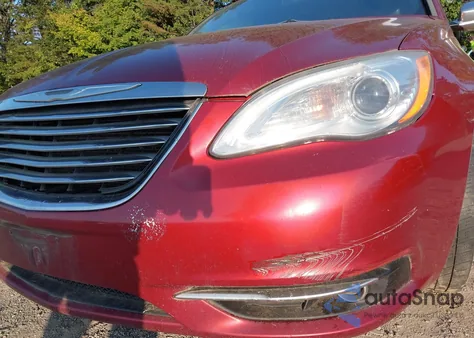 2012 Chrysler 200 Limited z USA, uszkodzony, nr VIN 1C3CCBCB2CN305587